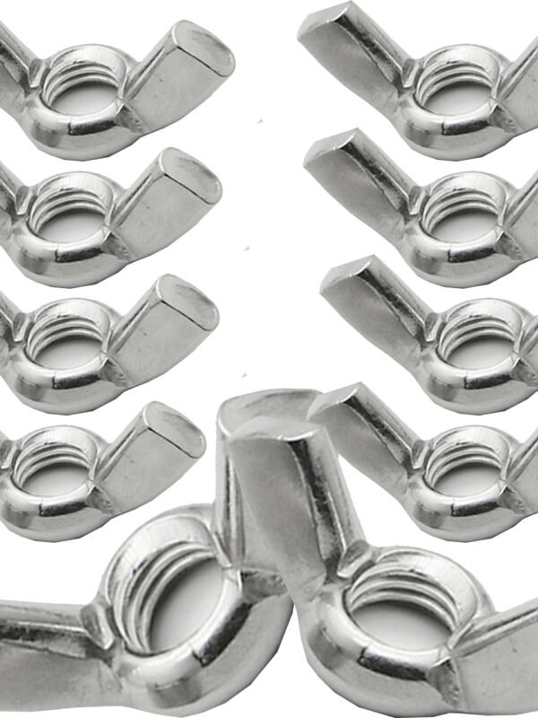 Wing Nuts A4 316 Marine Stainless DIN 315 — M4 to M6 Pack