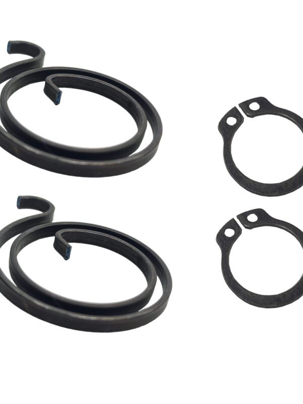 Door Handle Spring Kit 2 Turns 2.5mm — 6 Coils + Circlips